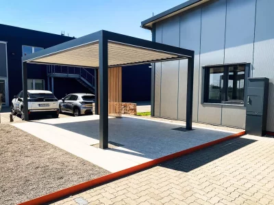 Carport Modena: modernes Aluminium-Design