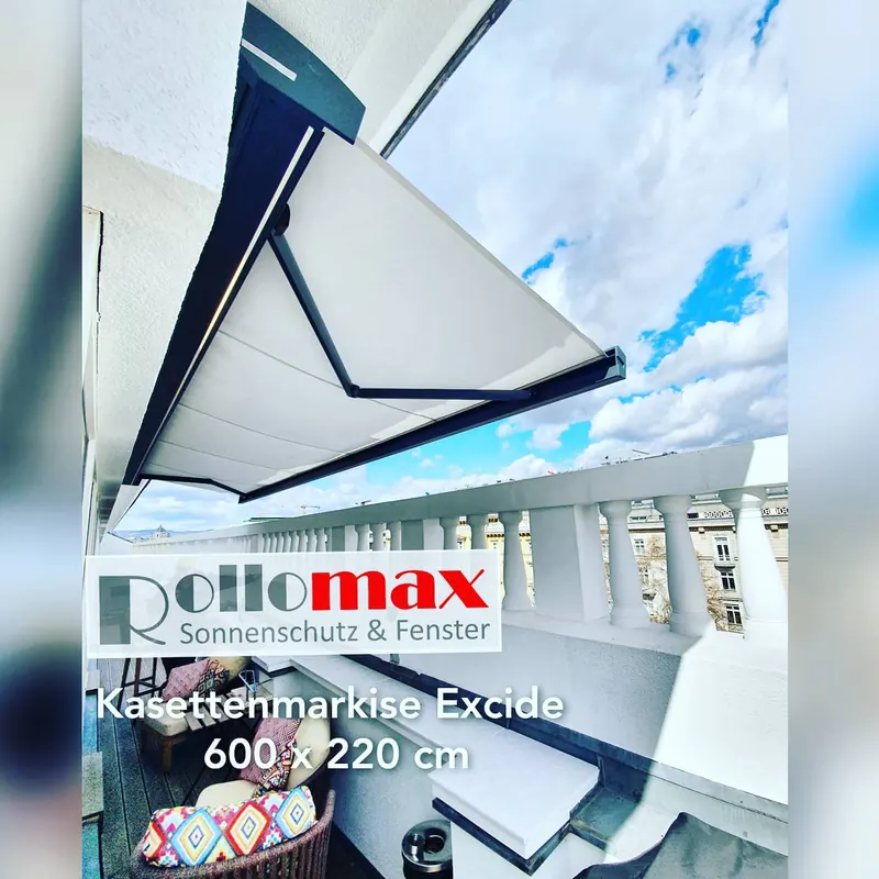 Kasettenmarkise - RolloMax Referenz in Wien