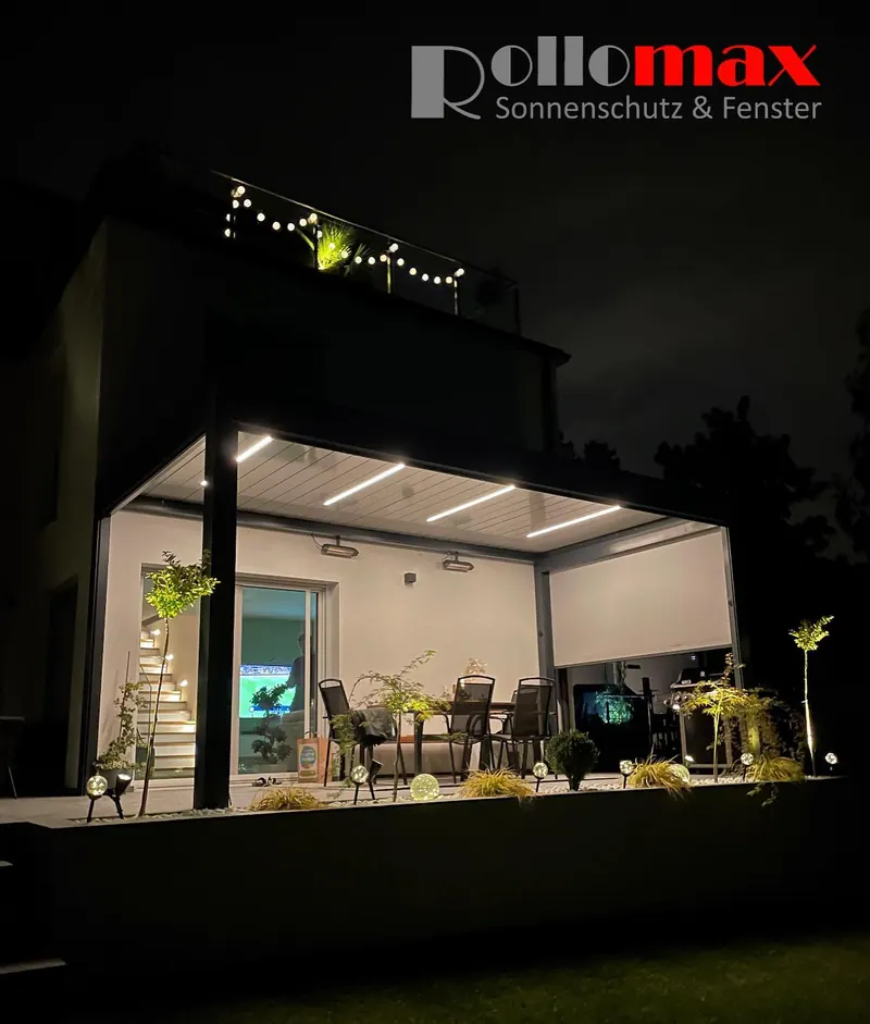 Bioklimatische Pergola - RolloMax Referenz in Wien
