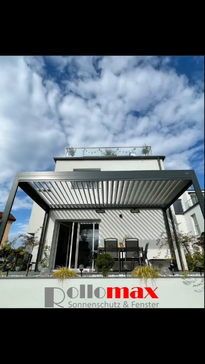 Bioklimatische Pergola - RolloMax Referenz in Wien