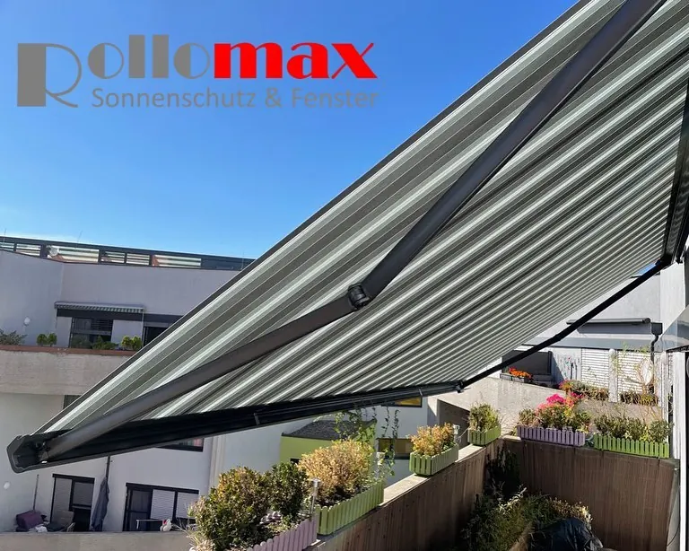 Markisen Lösungen für Balkone und Terrassen - RolloMax Referenz in Wien