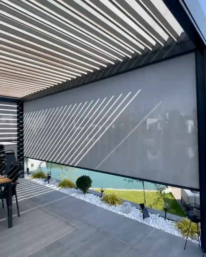 Bioklimatische Pergola - RolloMax Referenz in Wien