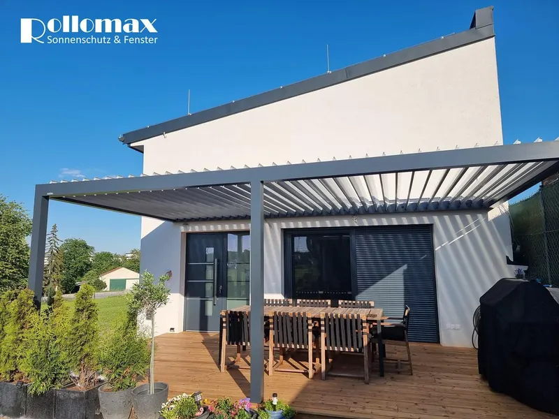 Bioklimatische Pergola Agava - RolloMax Referenz in Wien