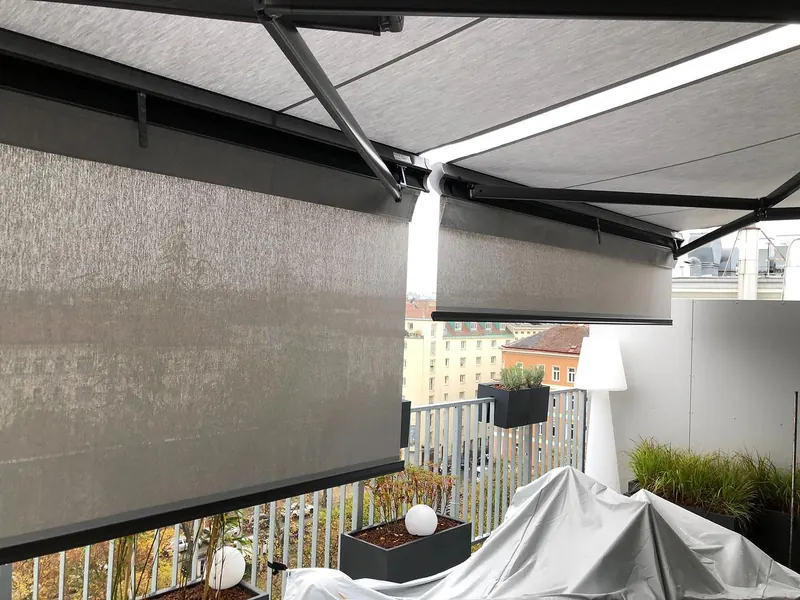 Hülsen-Kipp-Gelenkmarkise BSL-H Deluxe - RolloMax Referenz in Wien