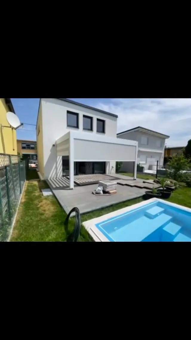 BIOKLIMATISCHE PERGOLA - RolloMax Referenz in Wien