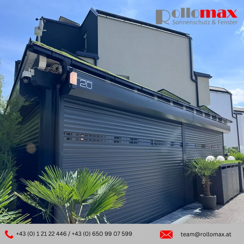 Garagenrolltore für Zuhause - RolloMax Referenz in Wien