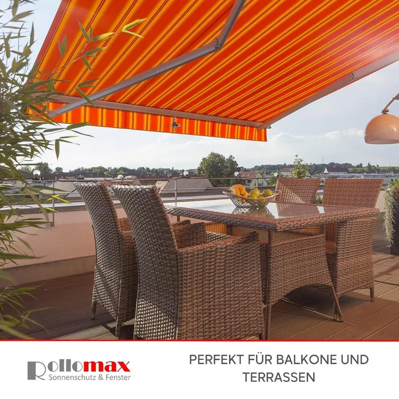 Gelenkarmmarkisen - RolloMax Referenz in Wien